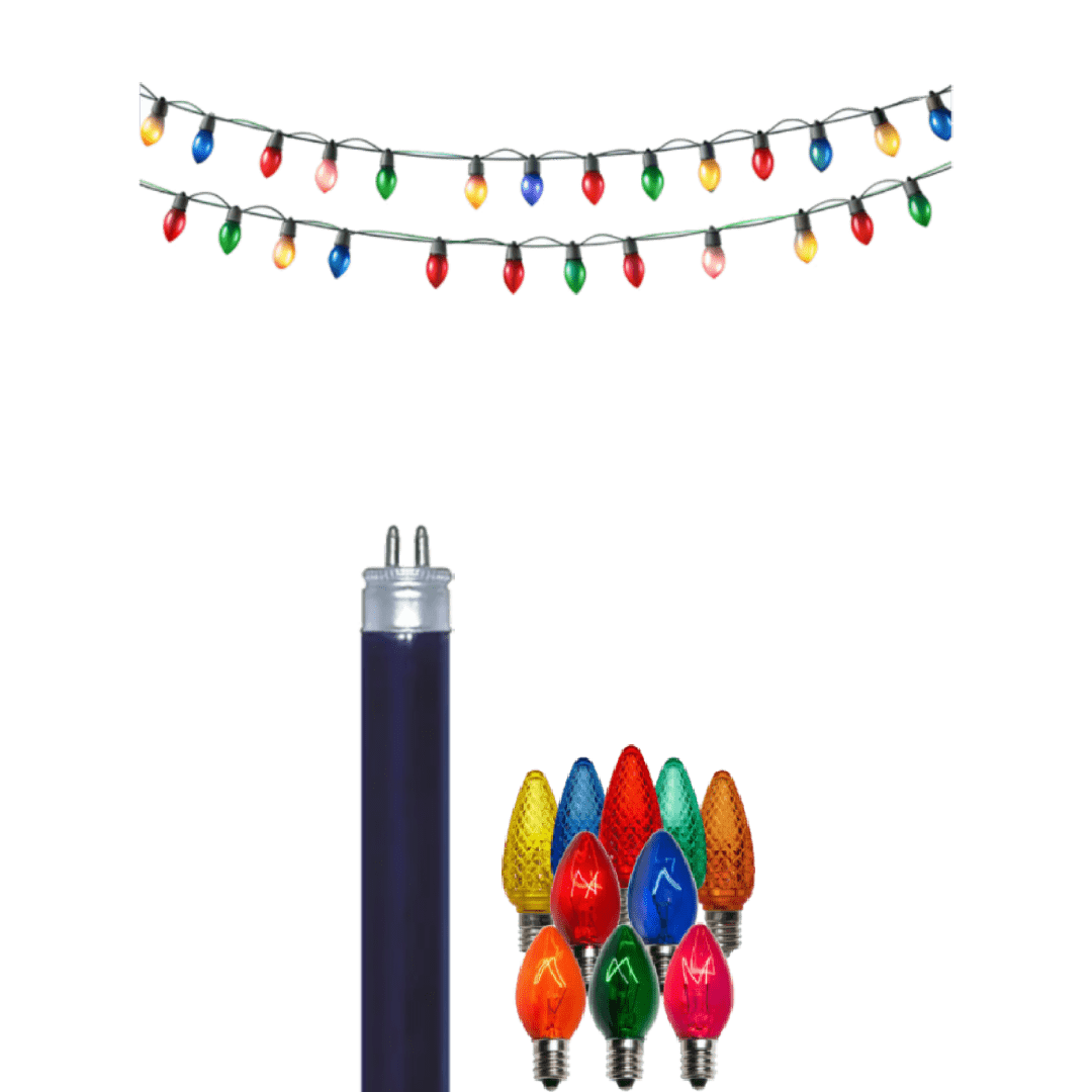 Halloween or Party Lights (Black Light Blue)