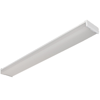 DeltaLum Eco-Wrap Light 4ft 42W 4000K 120-347V Auto-Sensing Driver 0-10VDC Dimming DL-WA3/4F/42W/40/120-347V/D TUROLIGHT
