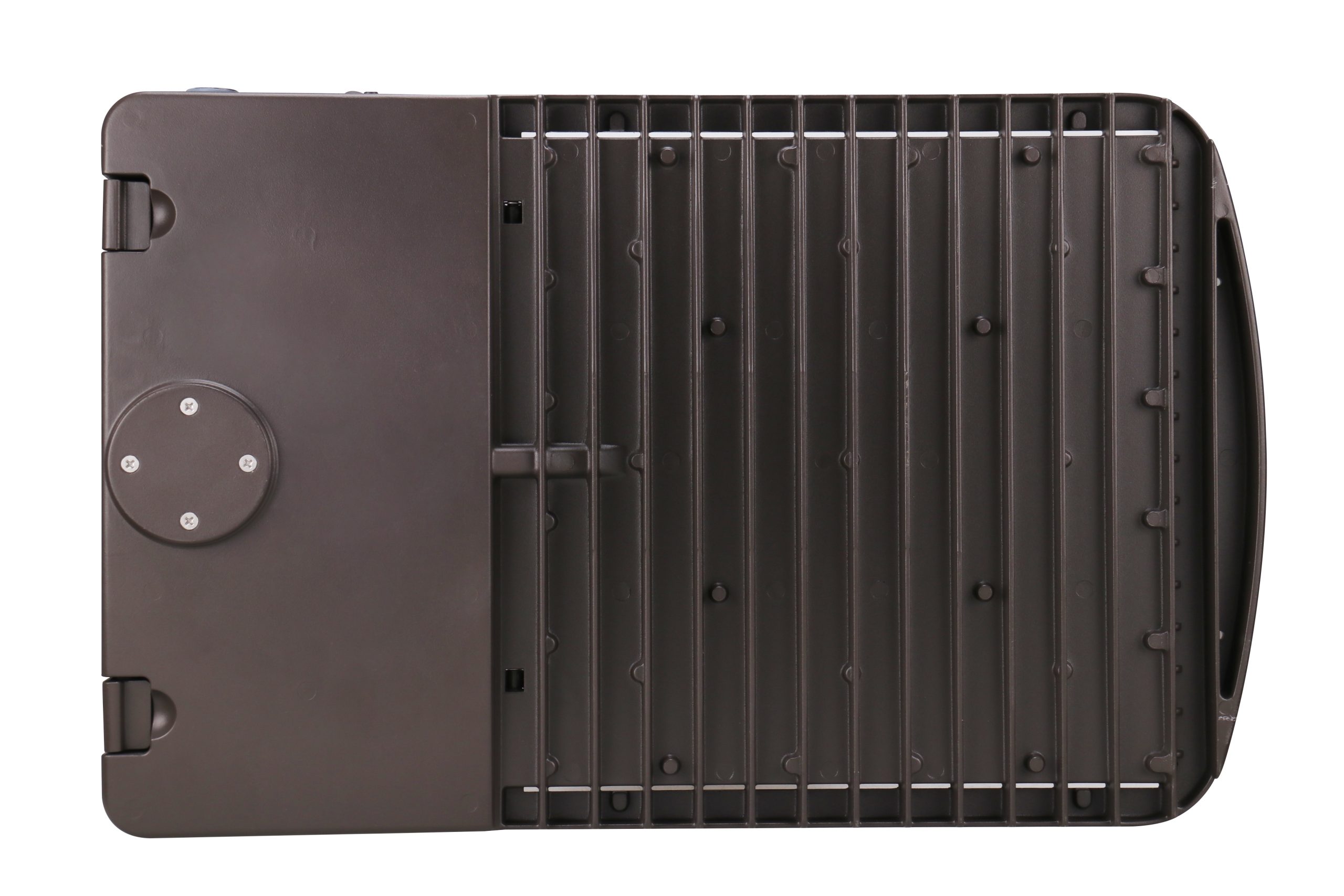 AAL1 Area Light, PowerSet 300/240/200W, FieldCCeT 3000/4000/5000K, Type 5 Lens, 120-277V, Dimming, Bronze AAL1-PS300-FCCTT5-U EIKO