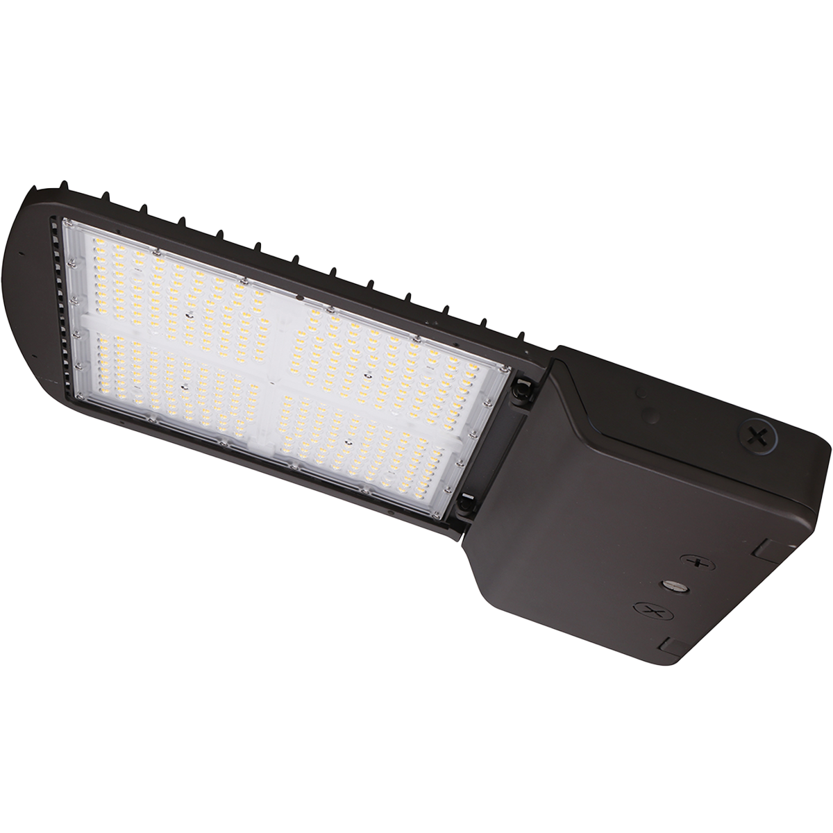 AAL1 Area Light, PowerSet 300/240/200W, FieldCCeT 3000/4000/5000K, Type 5 Lens, 120-277V, Dimming, Bronze AAL1-PS300-FCCTT5-U EIKO