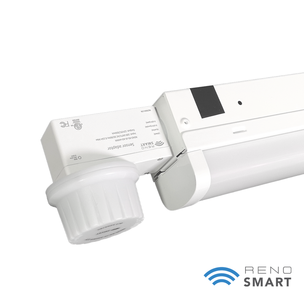 LED LINEAR STRIP ECO 8ft with integrated Multi CCT technology / Selectable Wattage / Dual Voltage / Up to 136lm/W RENO-LSN8-DV-MCCT-MW-ECO