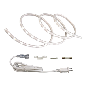 LED/12' STRIP KIT/1"/CW/120V/3