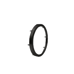 RENO-S9RT-BK 9" Round trim for Slim