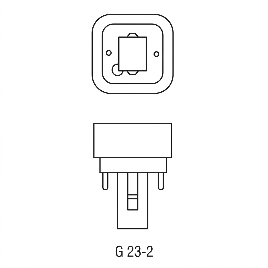 G23-2 (2 Pin) Base CFL