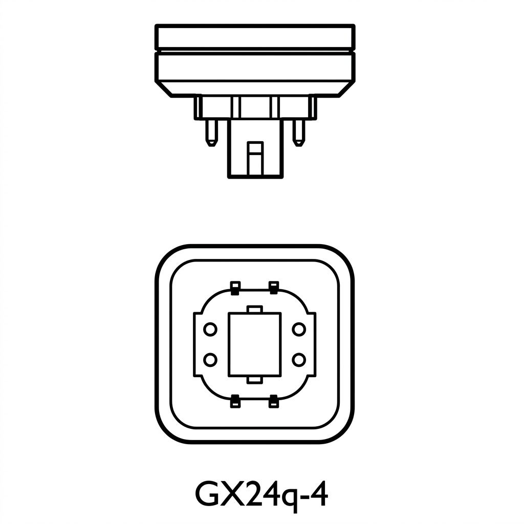 GX24Q-4 Base CFL